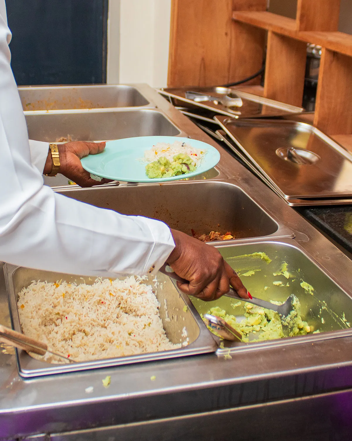 Accommodation block exterior